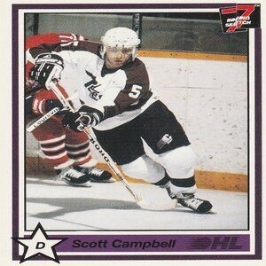 Scott Campbell - 1991 7th Inning Sketch Hockey Card